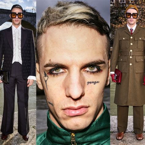 achille lauro superstar featuring gucci script|achille lauro gucci.